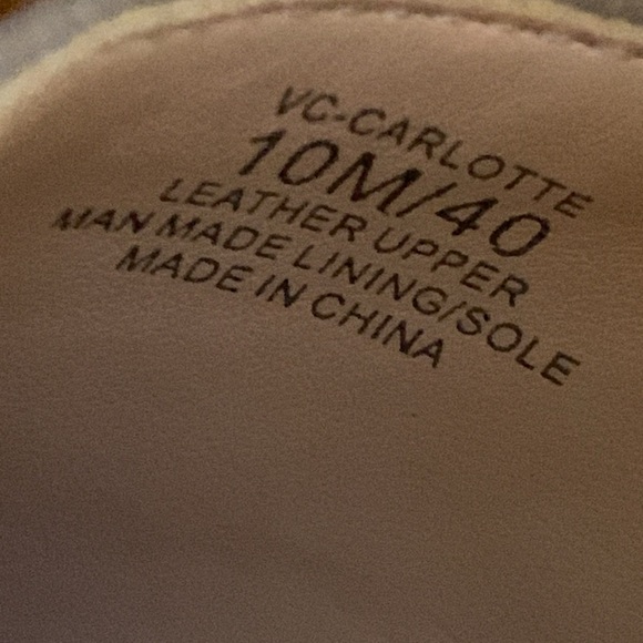 Vince Camuto Carlotte tan suede heels size 10 M like new NWOT pointed toe 4”heel - Picture 10 of 12